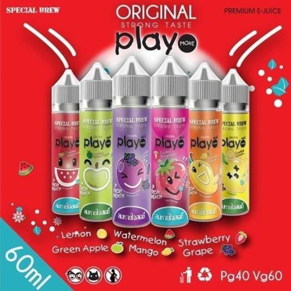 Play More Cooling 30ml 3mg