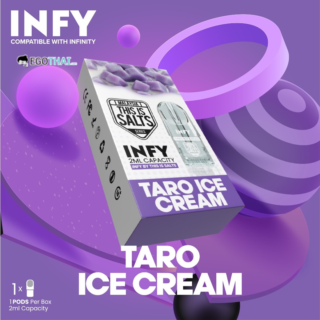 น้ำยาบุหรี่ไฟฟ้า หัวพอต Taro Ice Cream กลิ่นไอติมเผือก หอมหวาน มัน อร่อย