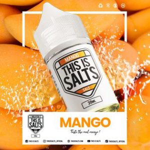 น้ำยาบุหรี่ไฟฟ้า This Is Salt - Mango หอมหวานกลิ่นมะม่วงสุก