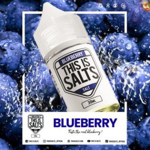 น้ำยาบุหรี่ไฟฟ้า This Is Salt - Blueberry กลิ่นบลูเบอร์รี่สดๆจากไร่