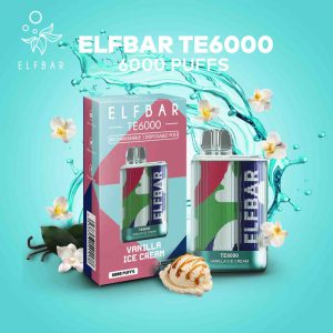 ELF BAR TE6000 - Vanilla Ice Cream 